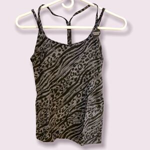 Victorias Secret Pink Strappy Y Back Tank with Removable Padding